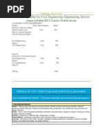 IES 2012 Syllabus For Civil Engineering-Engineering Service Exam Syllabus2012-Career Notifications