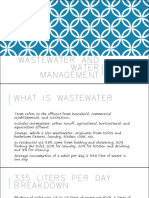 Wastewater and Water Management Intro