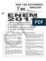 ENEM 2011 Ciências Humanas