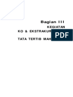 03-Bagian III Kegiatan Ko - & Ekstrakurikuler Dan Tata Tertip Mahasiswa