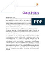 Ciencia Política - Introducción a conceptos y teorías