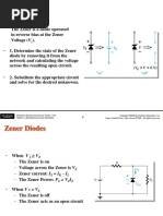 Chapter 2 - Diode Applications With Zener