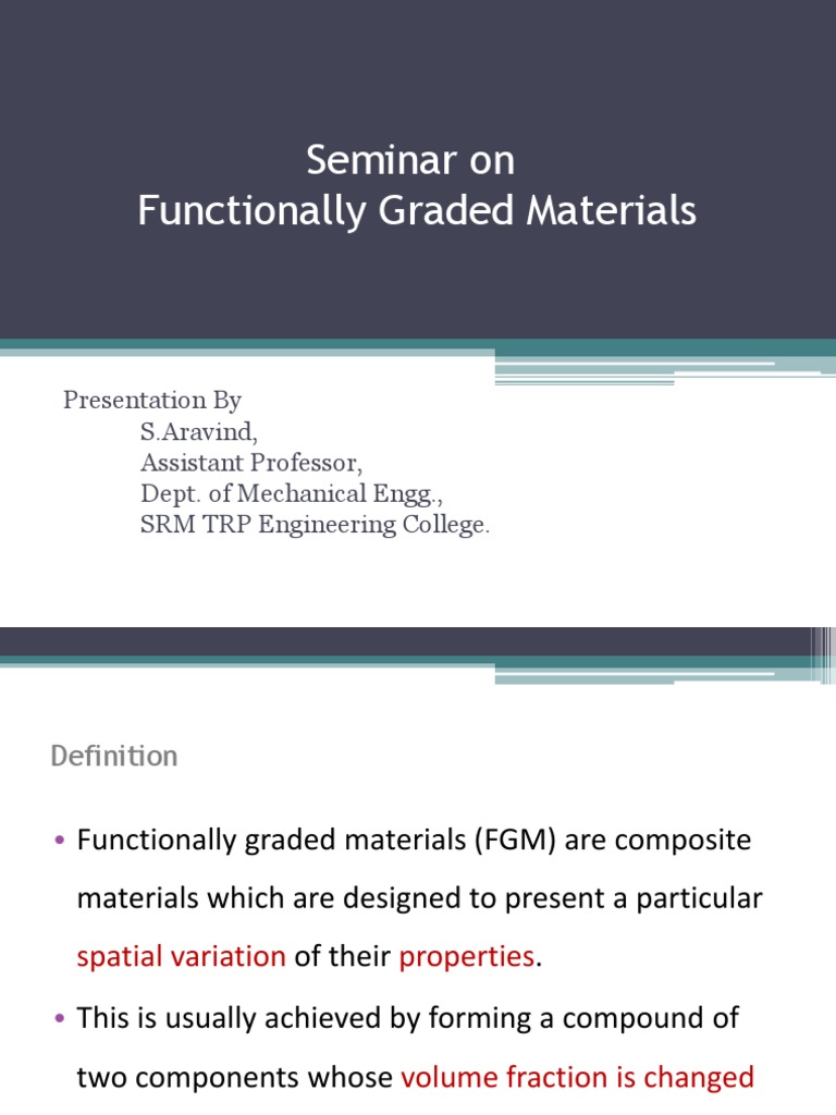 Functionally Graded Materials | PDF | Sintering | Fusion Power