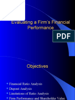 Evaluating A Firm's Financial Performance