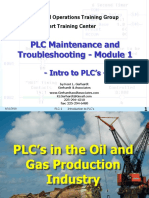 PLC Maintenance and Troubleshooting - Module 1: - Intro To PLC's