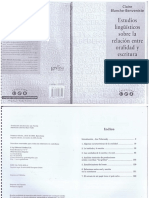 Blanchè - Benveniste Lo Hablado y Lo Escrito PDF