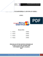 Format Penilaian Lembar Konsultasi Dan Daftar Hadir KKL PDF