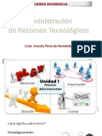 Proceso Admnistrativo ARTE Clase Unidad 1-1