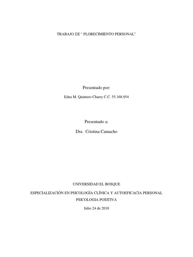 Cuestionario de Perma para Uso | PDF | Vida | Aprendizaje