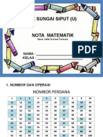 Nota Matematik