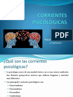 Corrientes Psicológicas