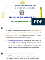 Técnicas de Muestreo