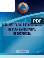 Plan de Respuesta Empresarial - CONRED