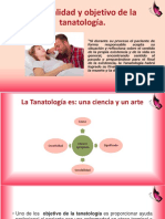 3.-Finalidad y Objetivo de La Tanatología