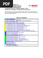 BoschProSound Dealer Price - Jan1 - 2014-2 PDF