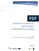 Prospeção Comercial Preparação e Planeamento Da Venda - Manual