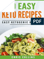 50 Easy Keto Recipes Cookbook. Recipes For Ketogenic Diet.