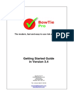 Getting Started Guide in Version 3.4: The Modern, Fast and Easy To Use Risk Analysis Tool