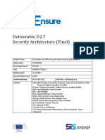 5G-EnSURE D2.7 SecurityArchitectureFinal