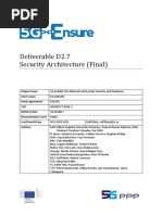 5G-EnSURE D2.7 SecurityArchitectureFinal