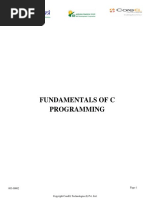 Fundamentals of C APSSDf