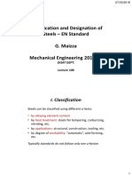 Lecture 10b - Designation of Steels - En Standard - 2PP