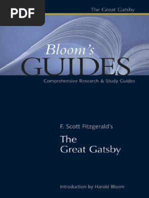 Harold Bloom F Scott Fitzgerald S The Great Gatsby Bloom S Guides 06 Pdf Pdf Zelda Fitzgerald F Scott Fitzgerald