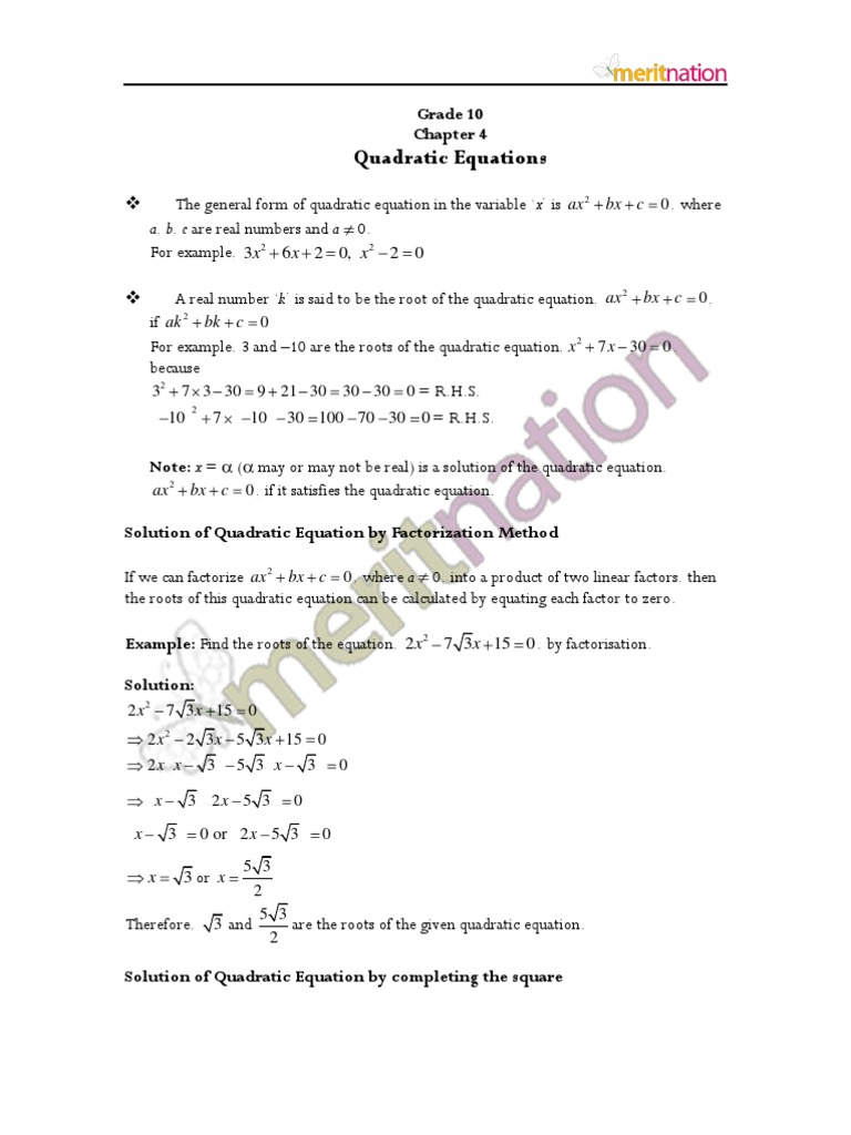 10 Math 4 | PDF