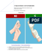 Cómo Poner Inyecciones Correctamente