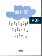 Conferencia Sobre La Lluvia Juan Villoro PDF