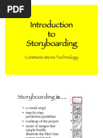 Intro To Storyboarding