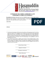[Halrev] Copyright Transfer Agreement and Publishing Ethics Statement