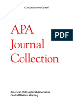 APA Journal Collection