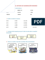 Ficha 2 Números Romanos PDF