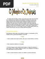 O Mundo e Os Animais