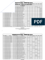 Horario - 2018 I 2