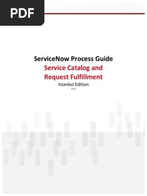 Servicenow Process Guide Cat Req Istanbul V1 2 Trademark Areas Of Computer Science