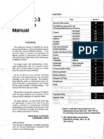 Manual de Serviços Mazda MX-3 1.6 B6 SOHC PDF