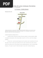 Cara Membuat Peta 3D Untuk Undangan Pernikahan