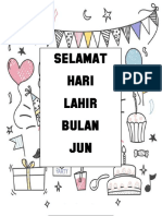 Kad Hari Lahir Bulan Jun