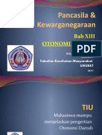 PKN Bab Xiii Otonomi Daerah