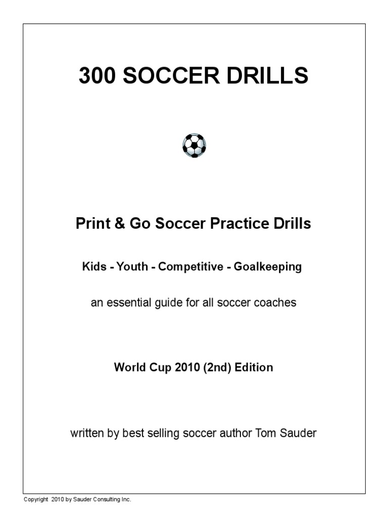 300 Soccer Drills PDF | PDF | Association Football | Athletic Sports