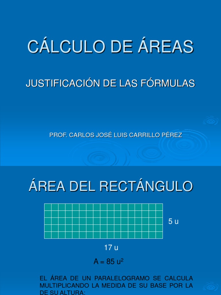 Fórmulas de Áreas Geométricas | PDF
