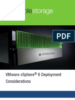 Nimble VMware VSphere6 DeploymentConsiderations