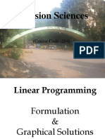 MBA Linear Programming