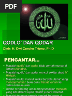 Materi 10. Qodlo Qodar