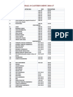 Canteen Menu PDF