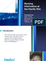 Nursing Informatics at The Pacific Rim: Presented by