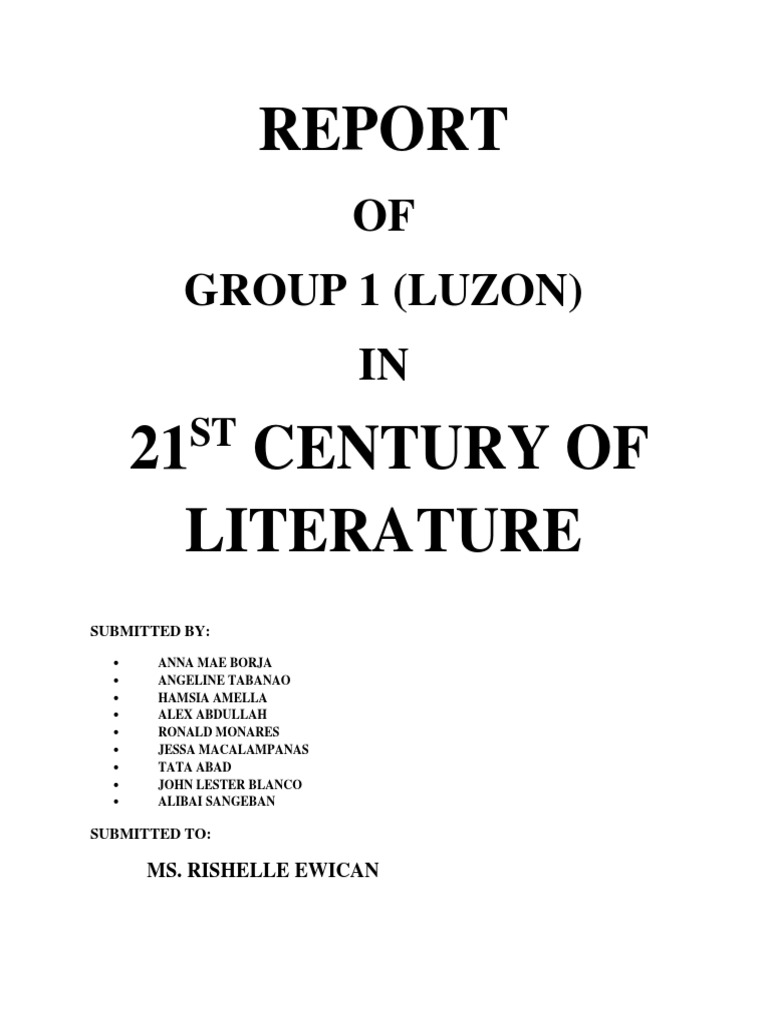 Luzon Literature Pdf Luzon Philippines