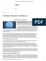 Puterea Ascunsă A Creierului - Amintește-Ți de Sine !